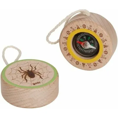 Produktbild von GOKI Kompass Spinne aus Holz
