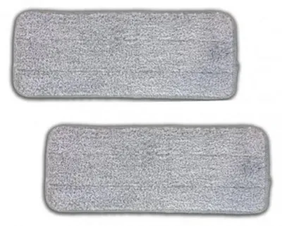 Produktbild von Livington Touchless Mop Mikrofaser-Pads – Waschbar und wiederverwendbar – Hygienische Reinigung