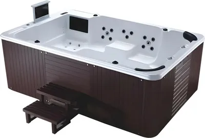 Produktbild von Massagebecken Außenwhirlpool Outdoor-Spa Whirlpool Whirlwanne 308x208 cm