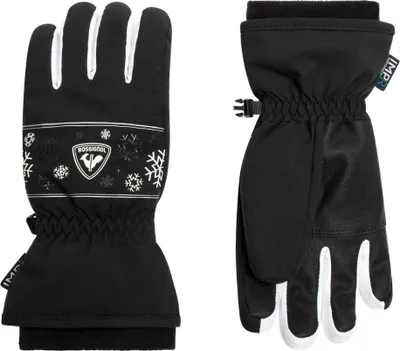 Obrázok produktu pre Lyžiarske rukavice ROSSIGNOL JR Jane IMPR G Black Black 6 rokov