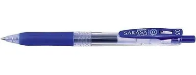 Obrázok produktu pre Gélové pero, 0,33 mm, stláčací mechanizmus, ZEBRA "Sarasa Clip", modré