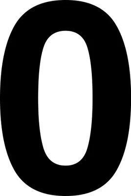 Produktbild von Zahlen Aufkleber Nummer Buchstabe zum Kleben Ziffer zum Aufkleben 10cm Schwarz 0
