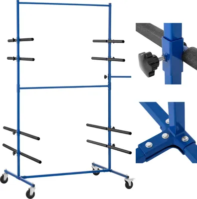 Produktbild von Lackiergestell für Stoßstangen und Spoiler 4-stufig doppelseitig bis 120 kg