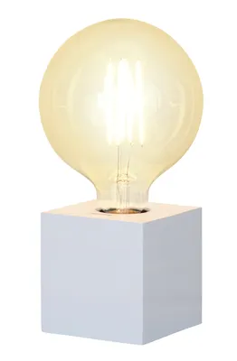 Produktbild von Best Season - Holz-Leuchte "Kub", mit E27 Fassung, mit Schalter; 296-33
