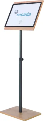 Obrázok produktu pre ROCADA Infodisplay für DIN A3 132x40x30 cm Holzoptik holz
