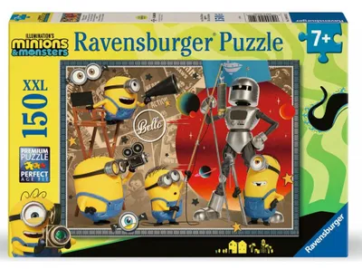 Immagine prodotto di Puzzle per bambini Ravensburger XXL Minions 3, 150 pezzi, 12004352