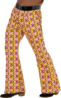 Produktbild von Schlaghose Herren Groovy 70s discs XXL
