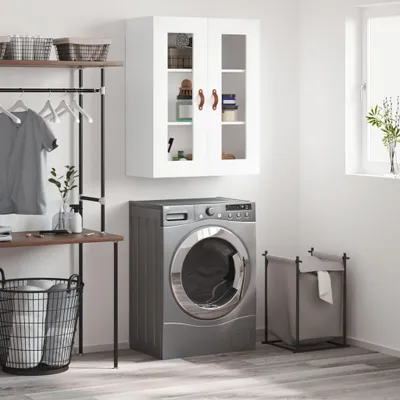 Immagine prodotto di vidaXL Armadio a muro bianco 69,5x34x90 cm