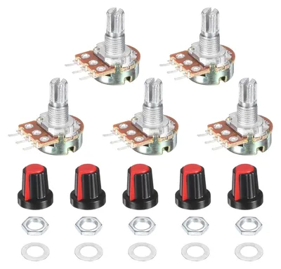5x WH148 Potentiometer 500K Ohm lineare Taper