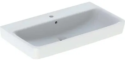 Immagine prodotto di Geberit Renova Plan, lavabo à poser, 85x48 cm, 1 trou pour robinet, avec trop-plein, 501727, 501.727.00.8, 501.727.00.8