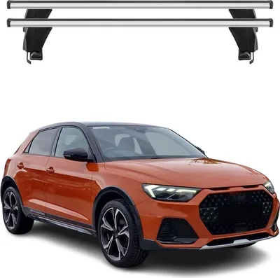 Produktbild von Menabo Dachträger Grundtäger für Audi A1 Citycarver / Allstreet 2019-2025 Silber
