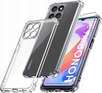 Obrázok produktu pre Honor X6A ANTI-SHOCK PRIEHĽADNÉ PUZDRO + 9H OCHRANNÉ SKLO