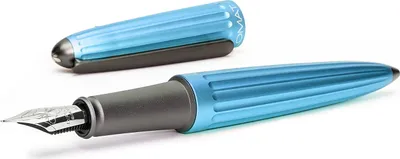 Produktbild von Füllhalter Aero helltürkis , Stärke M