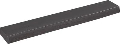 Produktbild von The Living Store Wandregal Dunkelbraun 60x10x4 cm Massivholz Eiche Behandelt