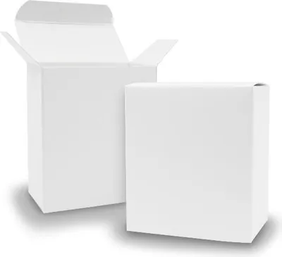 Produktbild von itenga Quader Faltschachtel aus Karton 8x4x9cm weiß Gastgeschenk