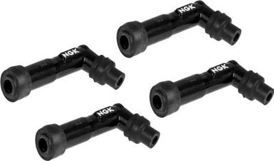 Produktbild von Zündkerzenstecker Set NGK 4x XD05F 10-12mm M4 102° schwarz, 8072
