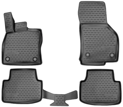 Produktbild von WALSER XTR Gummi Fussmatten Auto für Skoda Ocatavia III (Octavia 3) 2012-2021, Octavia IV (Octavia 4) 2019-2020, 100% passgenaue Auto Fußmatten, robuste Universal Fußmatte Auto
