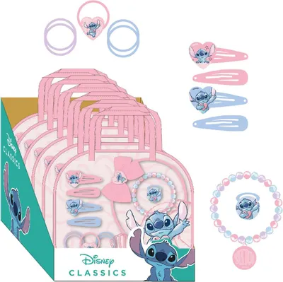 Image de Set d'accessoires pour cheveux Stitch 12pcs