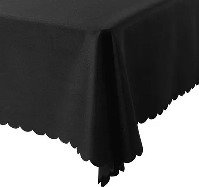 Zdjęcie produktu dla Ciemny obrus o właściwościach wodoodpornych i łatwych w pielęgnacji