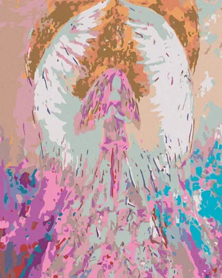 Obrázek produktu pro Zuty - Diamantové malování - ANDĚLÉ OD LENKY - CONFIDENCE ANGEL, 40x50 cm, vypnuté plátno na rám