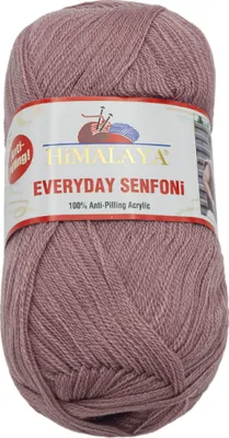 Zdjęcie produktu dla Przędza HiMALAYA EVERYDAY SENFONi - 100 g / 196 m - fioletowa