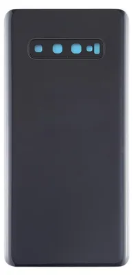 Produktbild von Für Samsung Galaxy S10 Plus SM-G975 Akkudeckel Backcover Rückseite schwarz
