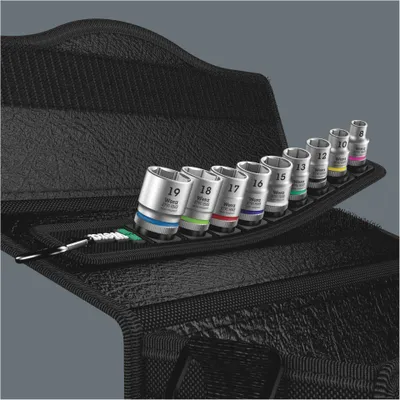 Produktbild von Wera Belt B 4 Zyklop Steckschl.- Einsatz-Satz, 3/8