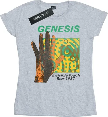 Produktbild von Genesis - "Invisible Touch Tour" T-Shirt für Damen BI37370 (L) (Grau)