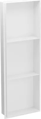 Image de Mexen X-Wall-NR Tablette à encastrer sans garniture avec tablette 90 x 30 cm, Blanc - 1921903010S