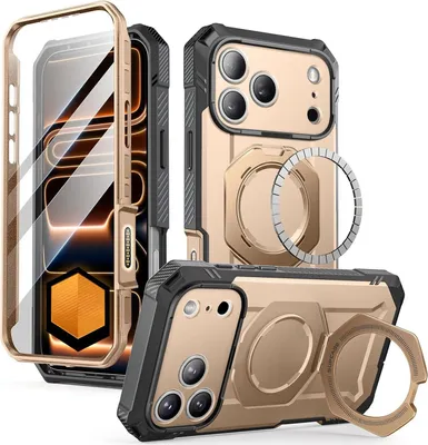 Produktbild von i-Blason GA843439159440, Cover, Apple, iPhone 17 Pro Max, 17,5 cm (6.9"), Sand