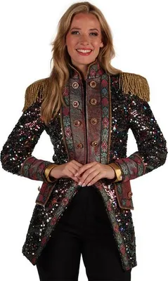 Produktbild von Jacke Sequin Party, Groesse:XXL