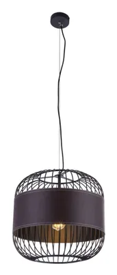 Produktbild von Globo Lighting TUNO Hängeleuchte Metall schwarz, 1xE27 15313H1