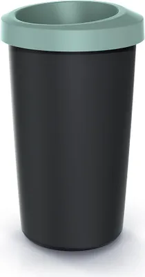 Produktbild von Abfallbehälter COMPACTO hellgrün/schwarz 25 l