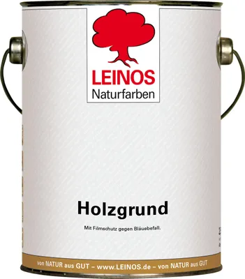 Produktbild von Leinos 150 Holzgrund 2,5 l Holzgrundierung für nachfolgende Lack- und Lasuranstriche. Für außen: Mit Filmschutz gegen Bläuebefall.