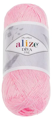 Produktbild von Garn DIVA FINE - 100 g/600 m - Rosa