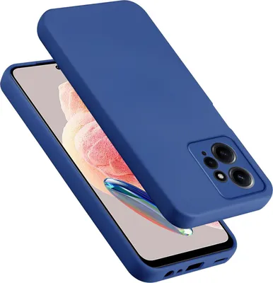 Immagine prodotto di Cadorabo Custodia per Xiaomi Redmi Note 12 4G Custodia in silicone per telefoni cellulari Custodia in silicone liquido, custodia protettiva resistente ai graffi e agli urti per Xiaomi Redmi Note 12 4G