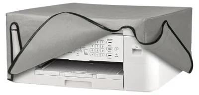 Produktbild von kwmobile Cover kompatibel mit Brother MFC-J1010DW - Tasche Hülle Drucker - Staubschutzhülle Schutzhaube Schutzhülle - Hellgrau