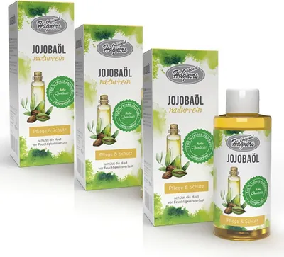 Produktbild von 3x 75 ml Original Hagners Jojobaöl  für Haut