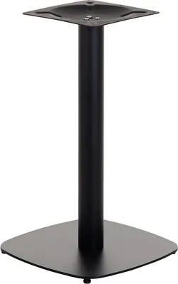 Produktbild von Tischgestell aus Metall SH-3050-2, für Büro, Hotel, Restaurant, Maße 45x45x73 cm, Schwarz