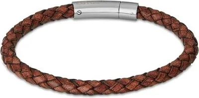 Produktbild von Lotus Style Herren Lederarmband braun geflochten LS2141-2/3