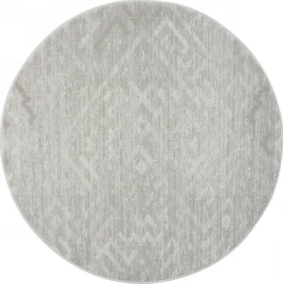 Image de 120 x 120 (diamètre) cercle Tapis My Type 2 CA60010 crème cercle