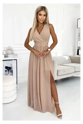 Produktbild von Kleid NUMOCO JUSTINE 362-6 BEIGE Größe: L