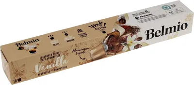Image de BELMIO - Belmio Café Vanille de Madagascar - 10 capsules - 541515031191