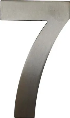 Immagine prodotto di 100 mm Edelstahl Hausnummern Edelstahlzahlen Edelstahlnummern - 7