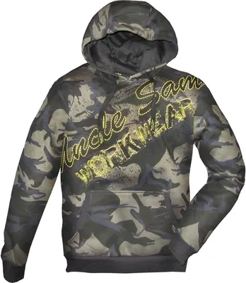 Immagine prodotto di Zio Sam Felpa con cappuccio oliv camouflage Gr. M