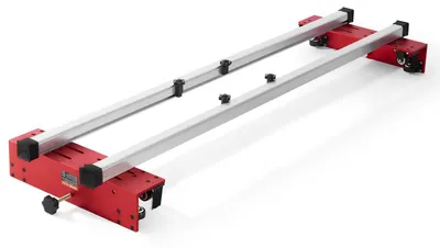 Image de VEVOR Dispositif de surfaçage 1525 mm, dispositif de surfaçage de panneaux portable et facilement réglable pour le surfaçage des machines à raboter les chants de bois, bricolage