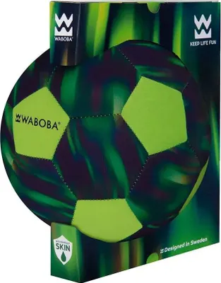 Imagen del producto de Waboba: Balón de fútbol para la playa, modelo "Sporty", resistente al agua, diversión para la playa, 21.6 cm