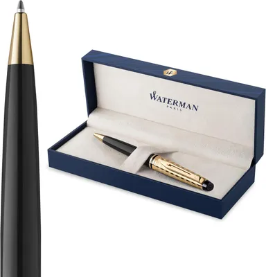 Productafbeelding van Waterman Expert-vulpen - Opera-collectie - Zwart & goud - Geschenkverpakking
