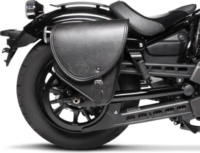 Image de Sacoche de selle Indiana 10L pour Kawasaki Vulcan S/ Café noir droite