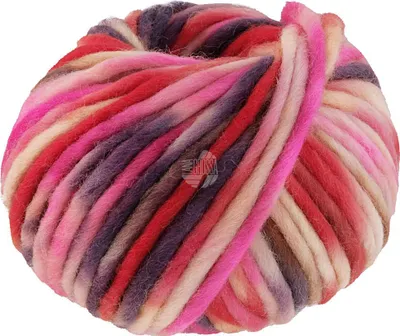 Produktbild von Lana Grossa - Confetti 0017 rosa pink fuchsia lachs grege pflaume